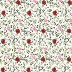 Westfalenstoffe Baumwolle Florenz Rosen 
