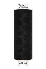 Toldi Maschinennähgarn 500m schwarz 