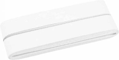 Schrägband 5m Cupon 20mm weiß 