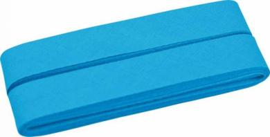 Schrägband 5m Cupon 20mm türkis 