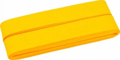 Schrägband 5m Cupon 20mm sonnengelb 