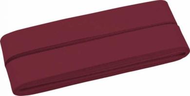Schrägband 5m Cupon 20mm burgunder 