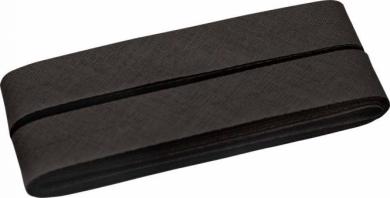Schrägband 5m Cupon 20mm dunkelbraun 