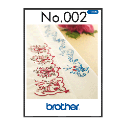 Brother Bodüre Stickmuster-Kollektion No. 002 