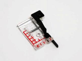 Elna Klarsicht- 1/4 Inch-Fuß für die Geradstich- Stichplatte 9 mm 