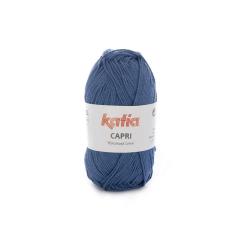 Baumwollgarn Capri Mittelblau 