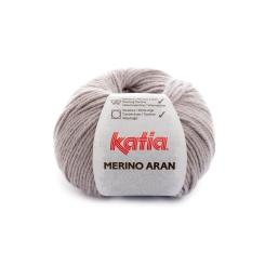 Merino-Aran Hellgrau 