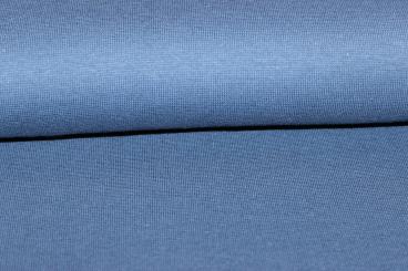 Bündchenware mittelblau 