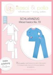 Schlafanzug lillesol&pelle Schnittmuster Größe 80-164 