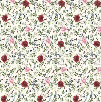 Westfalenstoffe Baumwolle Florenz Rosen 