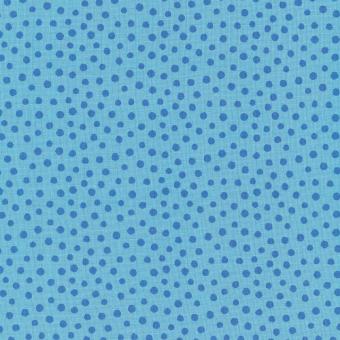 Westfalenstoffe Baumwolle Junge Linie blau kleine Punkte 