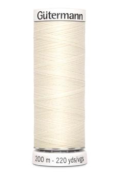 Gütermann Maschinennähgarn 200m Farbe:1 
