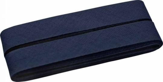 Schrägband 5m Cupon 20mm dunkelblau 