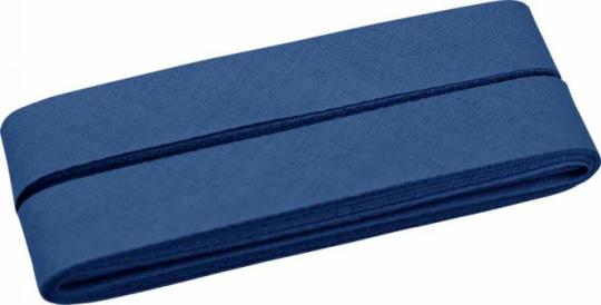 Schrägband 5m Cupon 20mm rauchblau 