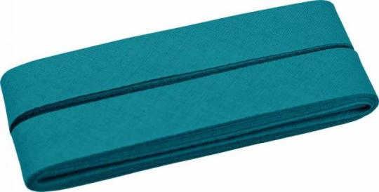 Schrägband 5m Cupon 20mm petrol 