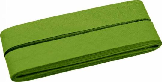 Schrägband 5m Cupon 20mm moosgrün 