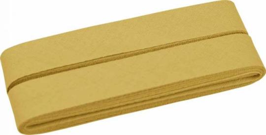 Schrägband 5m Cupon 20mm ocker 
