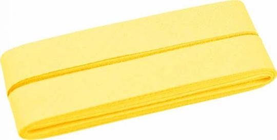 Schrägband 5m Cupon 20mm hellgelb 
