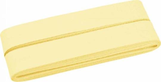 Schrägband 5m Cupon 20mm vanille 