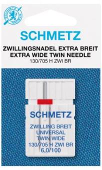 Schmetz Zwillingsnadel 6,0mm 