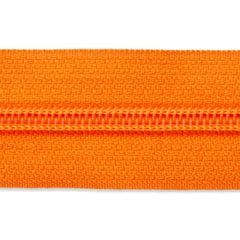 Endlosreißverschluss orange 