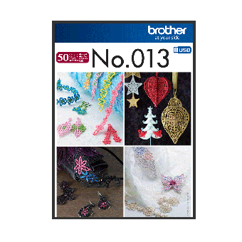 Brother Stickmuster-Kollektion 3D-Schmuck No. 013 