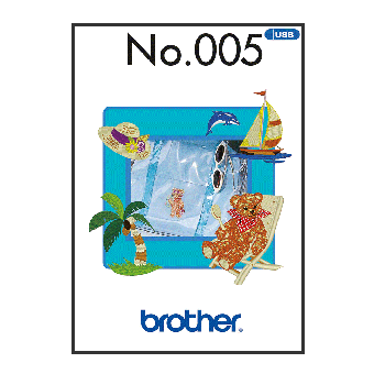 Brother Stickmuster-Kollektion Sommer No. 005 