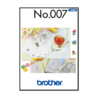 Brother Stickmuster-Kollektion Petit Point No. 007 