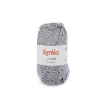 Baumwollgarn Capri Grau 