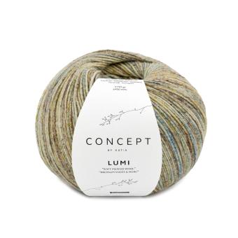 Lumi Socks Merinowolle Grünblau-Rosé-Camel 