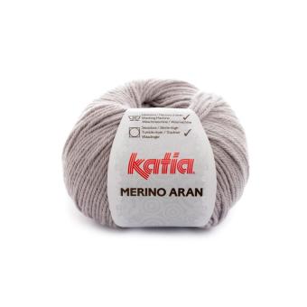 Merino-Aran Hellgrau 