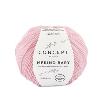 Merino-Baby Hellrosa 