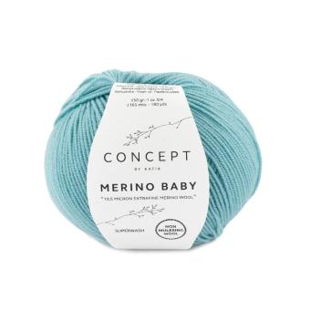 Merino-Baby Helltürkis 