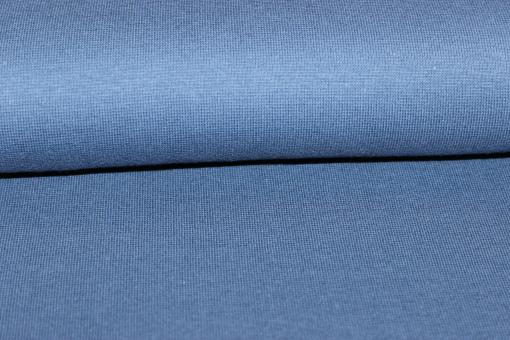 Bündchenware mittelblau 