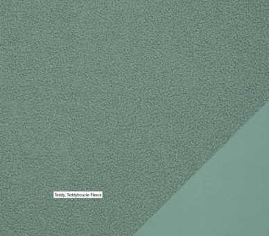 Swafing Teddyboucle-Fleece uni altmint 