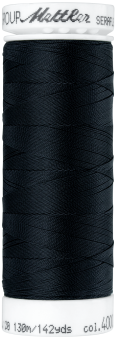 Mettler Seraflex Nähgarn Black 