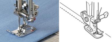Geradstichfuss 'ST' (9 mm) 